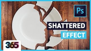💔 Shattered FX | Photoshop CC Tutorial #142/365 screenshot 5