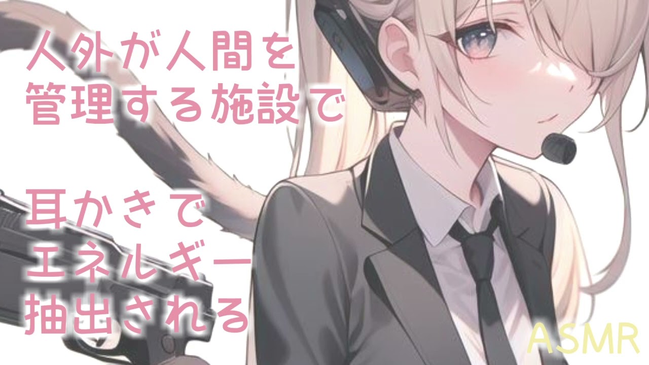 【ASMR】人間がSCPのように管理される施設で、新人人外職員にお世話される【耳かきボイス】