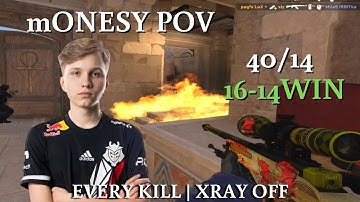 G2 m0NESY Takes 40BOMB Every Day! Anubis | POV | FACEIT 5v5 EU | CSGO POV & HIGHLIGHTS | 2023