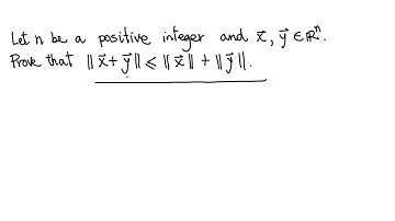 Let n be a positive integer, prove the following.