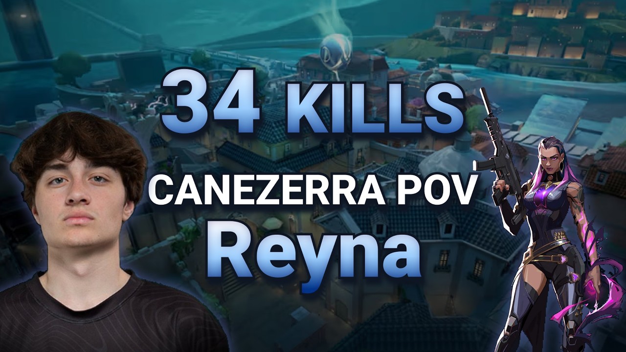 34 Kills on Split! ENVY canezerra Reyna POV - Valorant Radiant Ranked ...