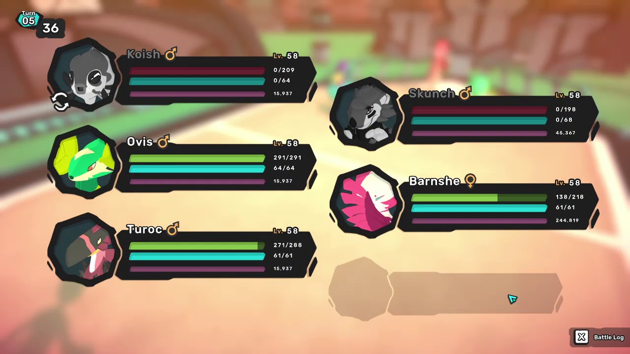 Temtem Battles | YEP | Day 2 with Cerneaf Koish Turoc Game 2