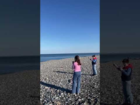 Видео: Пляж  Батуми  2 декабря