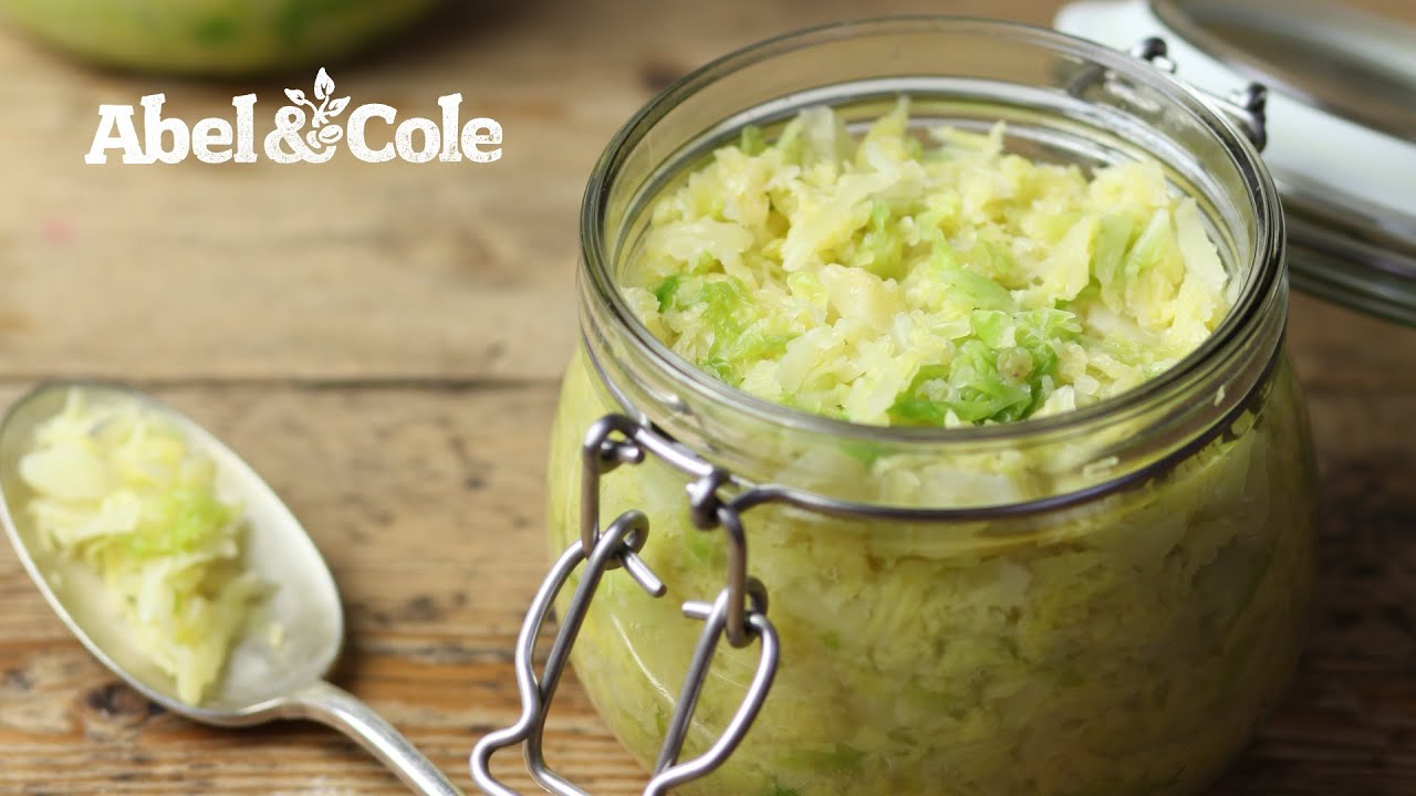 How to make Sauerkraut Abel & Cole YouTube