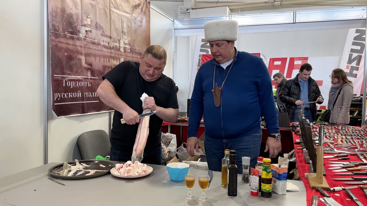 ПРИГЛАШАЕМ НА ВЫСТАВКУ КЛИНОК. ВЕСНА 2023. СТРОГАНИНА ИЗ РЫБЫ - YouTube