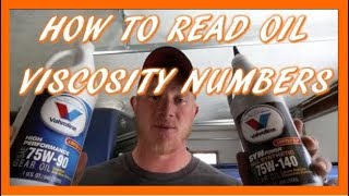 75w-140 vs. 75w-90 Gear Oil | How To Read Gear Oil Viscosity Numbers