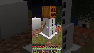 What Happened To My Snowman! He Keeps Dying Immediately! #shorts #minecraft