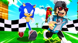 Becoming Sonic in Roblox Sonic Speed Simulator With Gravycatman