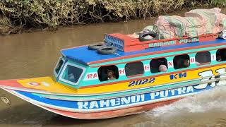 Speedboat Transportasi Cepat & Motor Jukung, Palembang