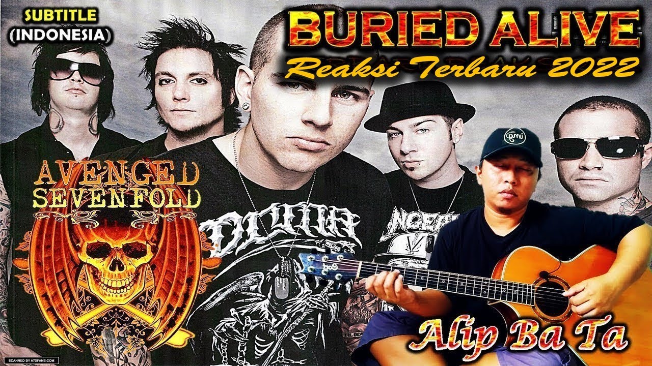 INI SANGAT SANGAT SANGAT BAIK COVER !! A7X   BURIED ALIVE ALIP BA TA REAKSI TERBARU 2022