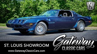 1981 Pontiac Turbo Trans Am Gateway Classic Cars St. Louis  #8483
