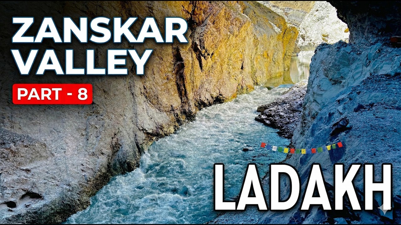 The most unexplored valley of Ladakh - Zanskar Valley Part -8 MrRohitMota