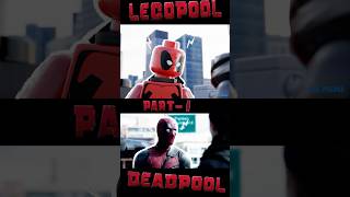 LEGOPOOL VS DEADPOOL | LEGO Deadpool VS Colossus  #shorts  #lego  #deadpool  #marvel