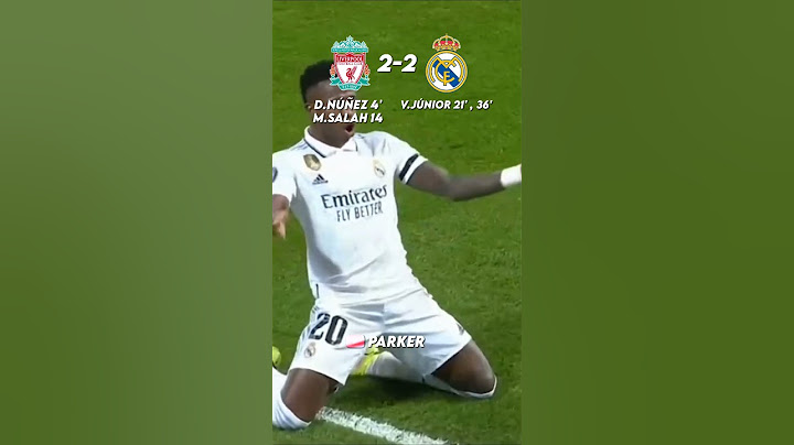 Real Madrid VS Liverpool 5-2