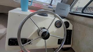 Seastar steering play in the steering wheel