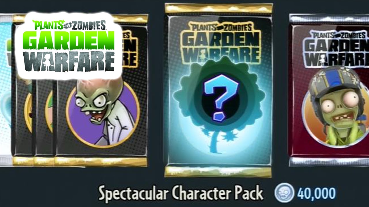 Plants VS Zombies: Garden Warfare - Spectacular Character Pack