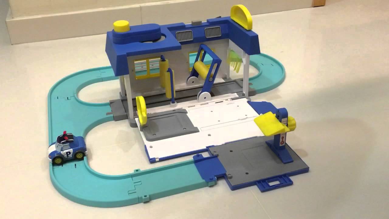 Robocar Poli Carwash Toy (Play & Learn) - [English narration & subtitles]