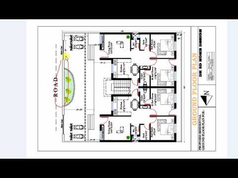 46x50-ft-2-familly-house-plan-with-car-parking
