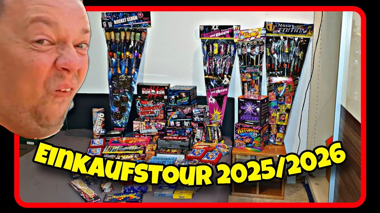 350 Euro Feuerwerk Einkaufstour 2025/2026 #MCBöllerTester