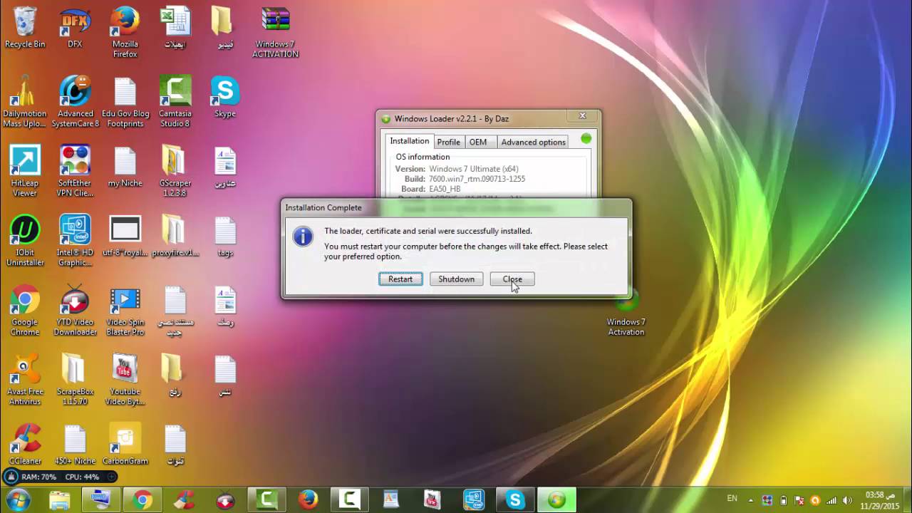 windows 7 loader daz download