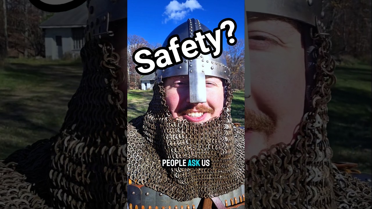 I can assure you all that safety is on the list. #medieval #cosplay #viking #knight #bannerlord