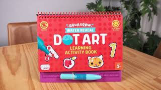 Mess Free AquaDraw Dot Art Learning Activity Book - Chuckle & Roar at Target stores