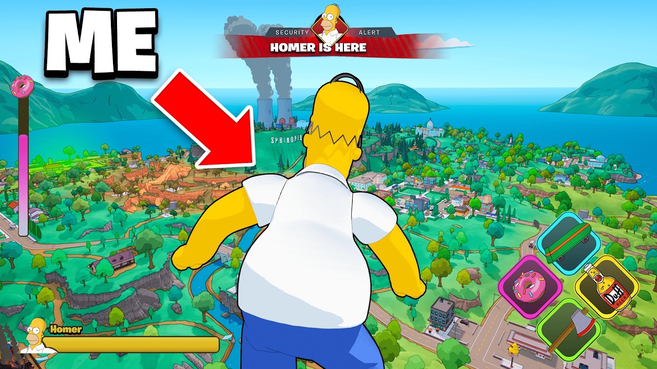 I Tested Simpsons Clickbait Fortnite Shorts!