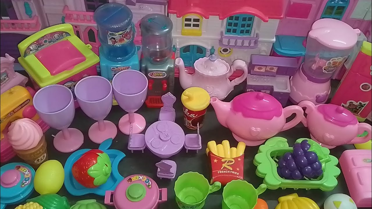 Jogo de Cozinha para a Tati ✨ #barbie #unboxing 