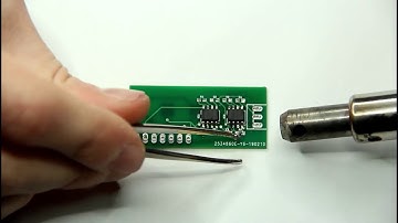 PCB soldering timelapse