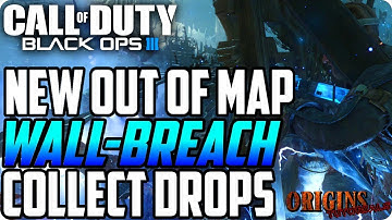 BO3 Zombie Glitches: "Origins" New Out Of Map Wall-Breach (Collect Drops) Black Ops 3 Glitches