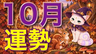 10月運勢🎃】予想外の展開が始まる‼️恋愛・仕事・お金・人間関係