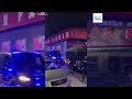 Tensión y disparos al aire en el traslado de miles de inmigrantes de las playas de Ceuta al puerto