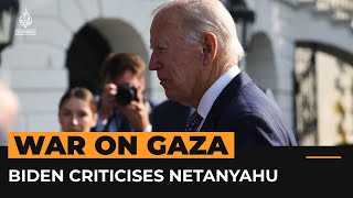Biden says Netanyahu not doing enough to reach ceasefire, captive deal | AJ #Shorts