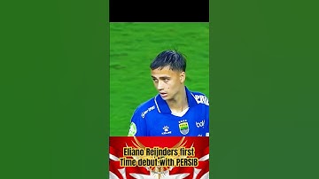 Eliano Reijnders also first Time debut with a persib🔥🔥#football #persib #superleague #bobotoh
