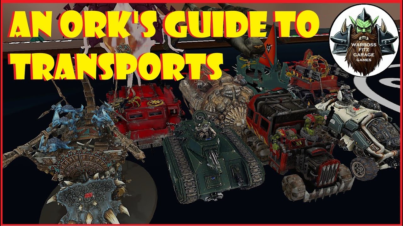 One Page Rules -Transport Tactics: Cruisin and Bruisin