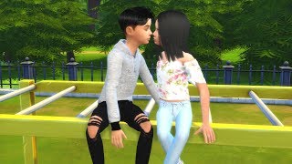 FIRST LOVE | TEEN RUNAWAY [5] | SEASON 3 | THE SIMS 4: STORY by Curious Simmer 154,349 views 5 years ago 16 minutes