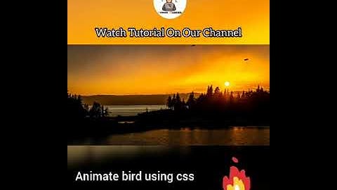 Flying Bird Animation Using Pure CSS | Web Development projects For Beginners #9 | #CodingBuddies