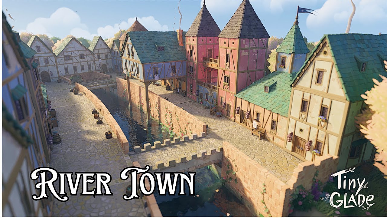 Tiny Glade -  River Town - Speedbuild