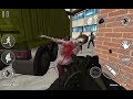 Zombie monsters 8 no run ,no jump button, no bend down challenge part 1