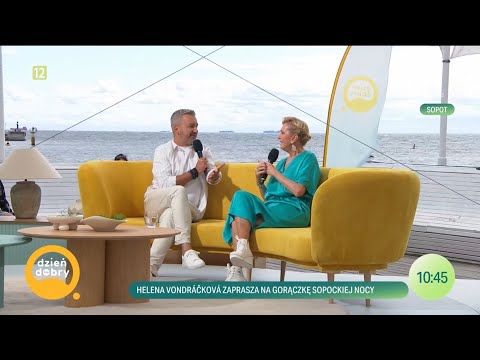 Helena Vondráčková - Dzień dobry - SOPOT / Malovaný džbánku (TVN 18.8.2025)