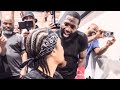 Adrein Broner STEPS TO Blair Cobbs &amp; SNAPS during HEATED CONFRONTATION