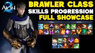 AION 2 Brawler Class - Gameplay and Skills Progression - Skills Showcase | Global Release September