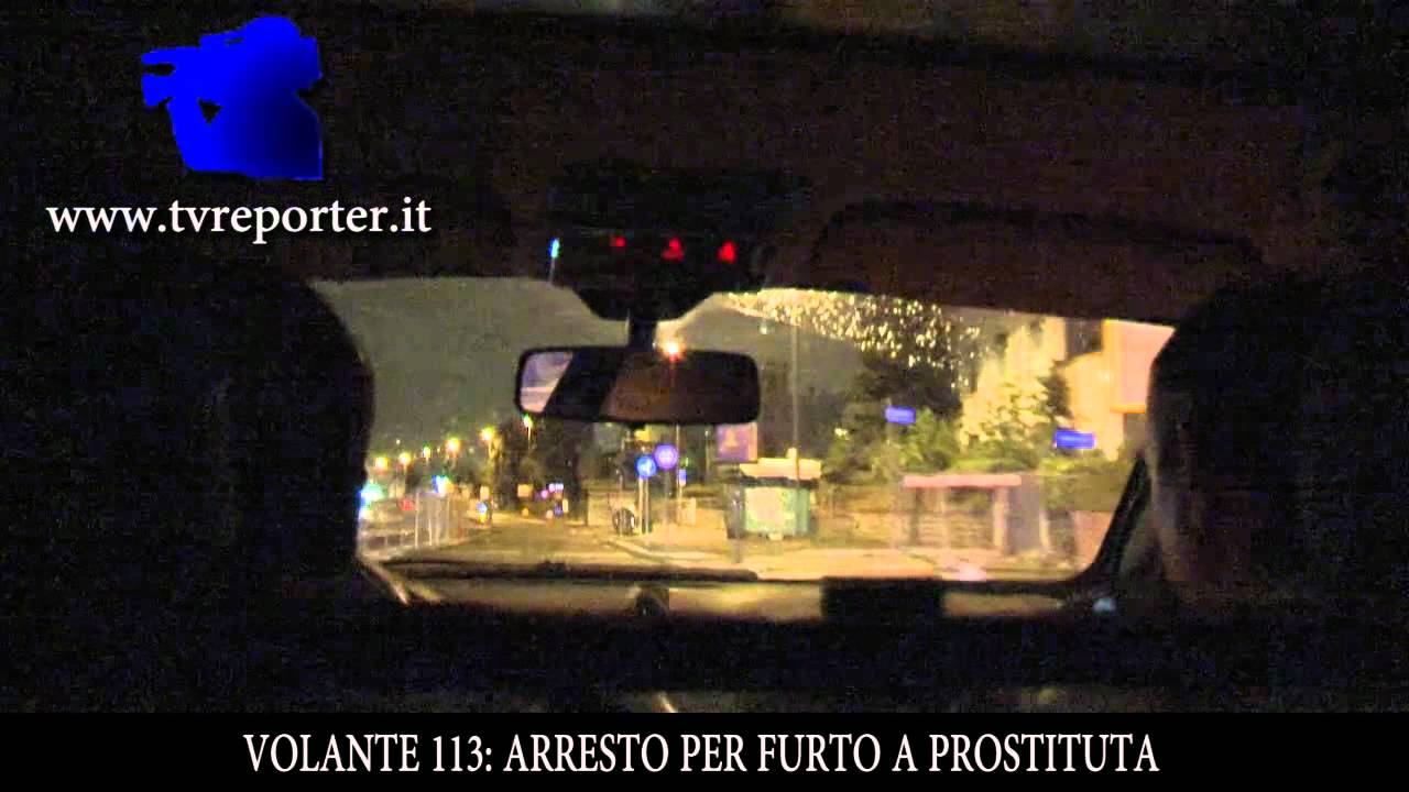 VOLANTE 113: ARRESTO PER RAPINA A PROSTITUTA