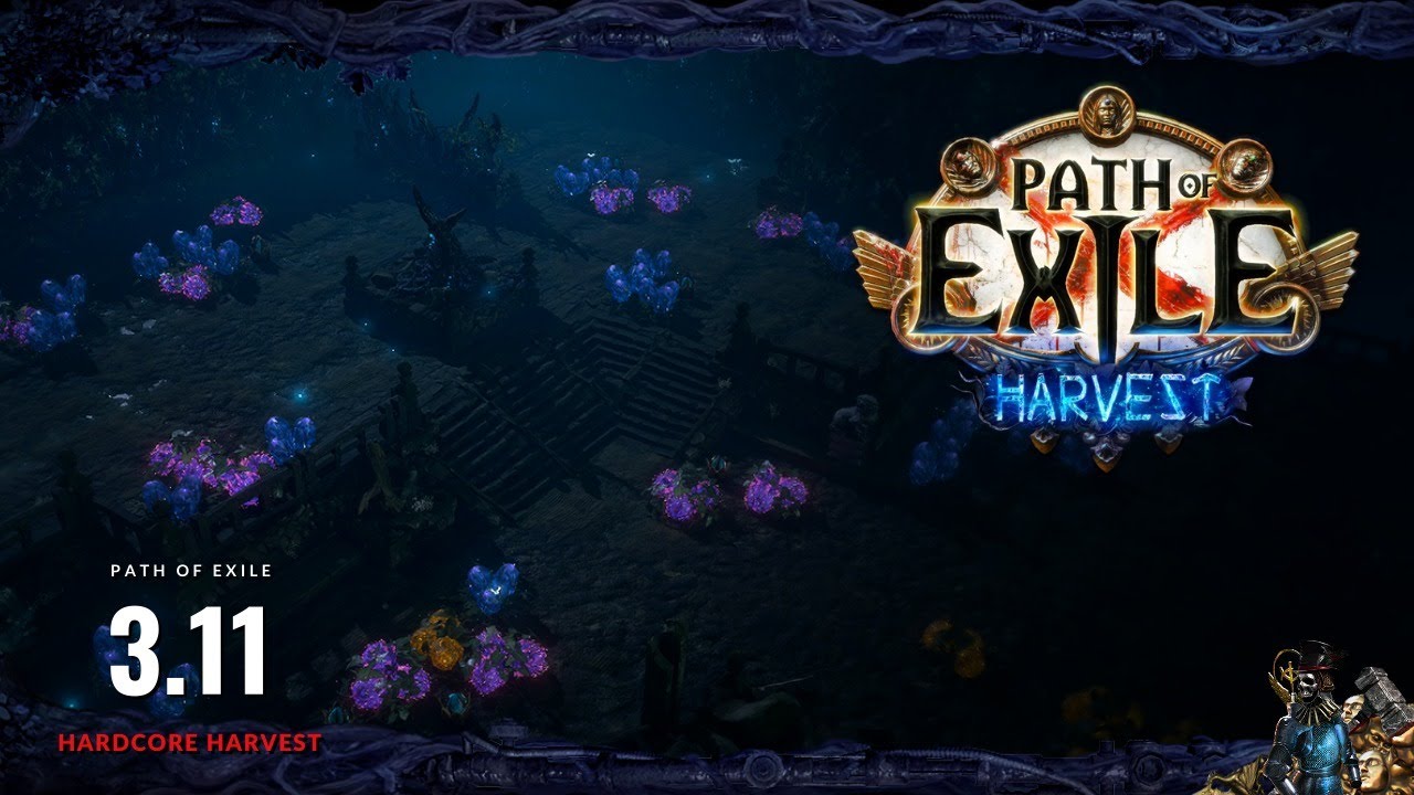 Path Of Exile Hardcore Harvest 05 Herald Of Thunder Youtube