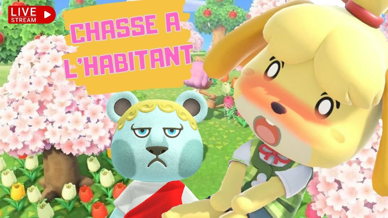 🔴 [ LIVE ] ON FAIT PARTIR KLAUS !!! --- Animal Crossing New Horizons FR ...