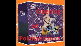 CZ Pokmaestro - opening 2x PALDEAN FATES 2x ETB moc pěkné karty! Ještě stále máme štěstí :)