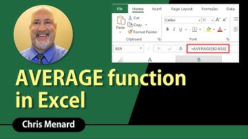 Average Function in Excel