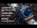 Plecak Lowepro, statyw Vanguard i zestaw filtrów Benro - sprzęt do fotografii krajobrazowej