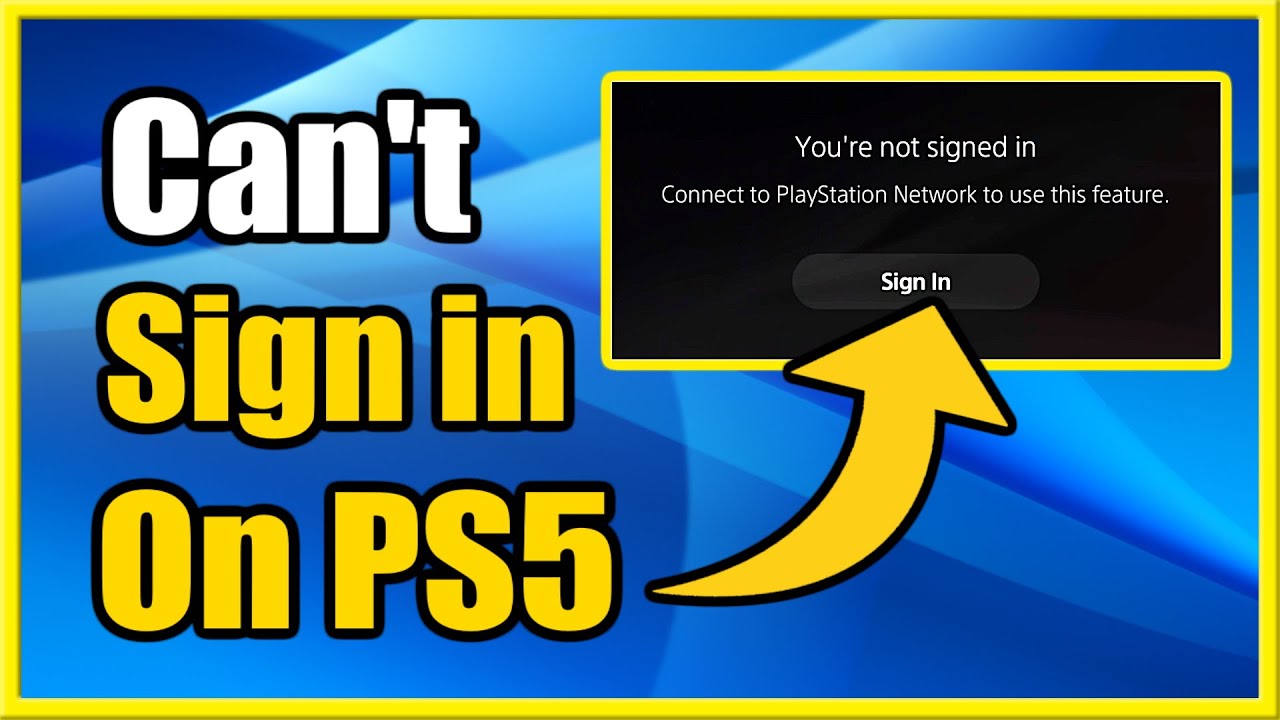 How to Sign Into Your PlayStation Network Account