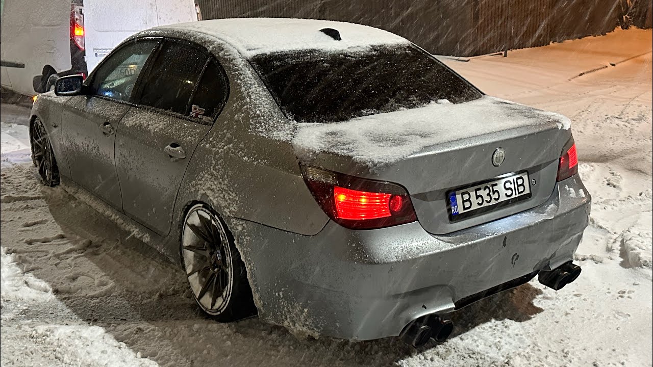 HAI AFARĂ LA ZĂPADĂ (DRIFT  BMW) Snow 